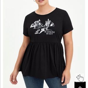 Like new torrid top size 2 babydoll